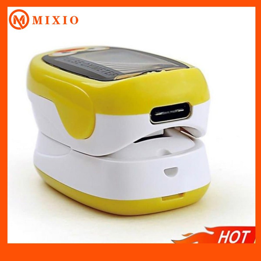 MIXIO H5 Oxymeter Baby anak kids Rechargeable Finger Pulse Portable