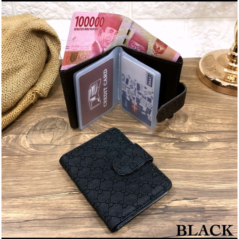 DOMPET KARTU IMPORT EMBOSS DOMPET KARTU WANITA PRIA-DOMPET FASHION ADA TEMPAT UANG