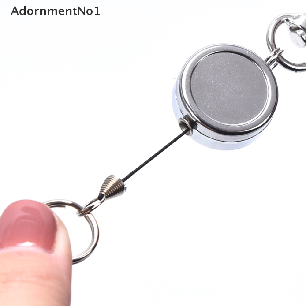 (AdornmentNo1) Gantungan Kunci Carabiner Retractable