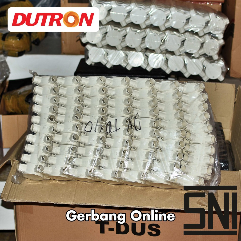 T Dus Cabang 3 Tdus Dutron Cabang 3 Sni Tdus 3 Lubang Dutron Putih