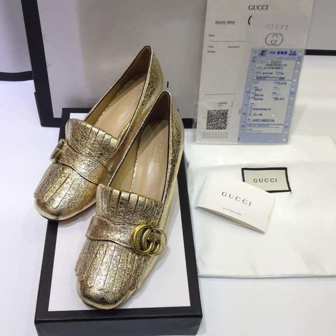 Sepatu Gucci Heels Wanita New Mirror Quality Conakryolshop