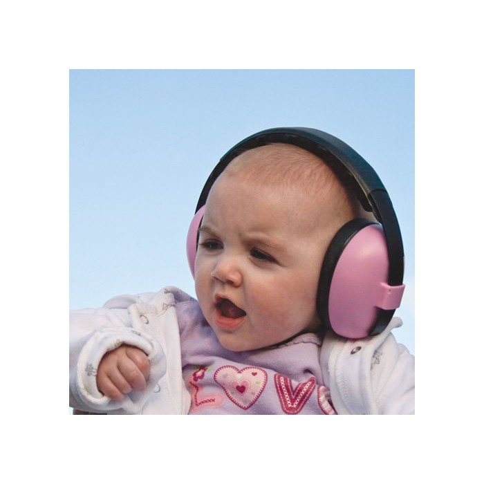 Baby Earmuff Noise Reduction Baby Anak Peredam Suara Bising Pesawat Penutup Telinga Bayi