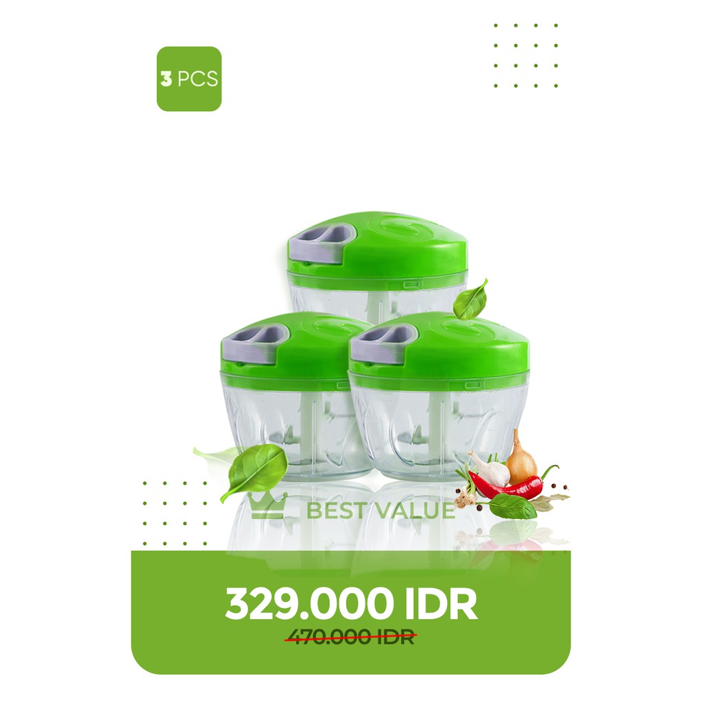 

Speedy Chopper (3 pcs) COD VERY BEST VALUE PACK
