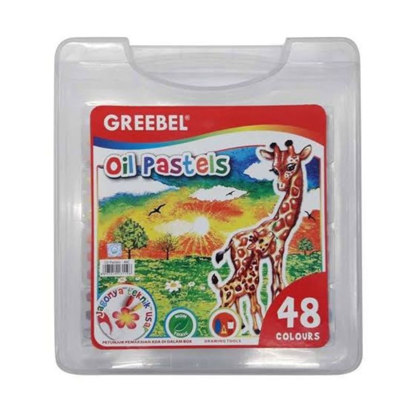 

Oil Pastel Crayon Greebel Original - 48 warna