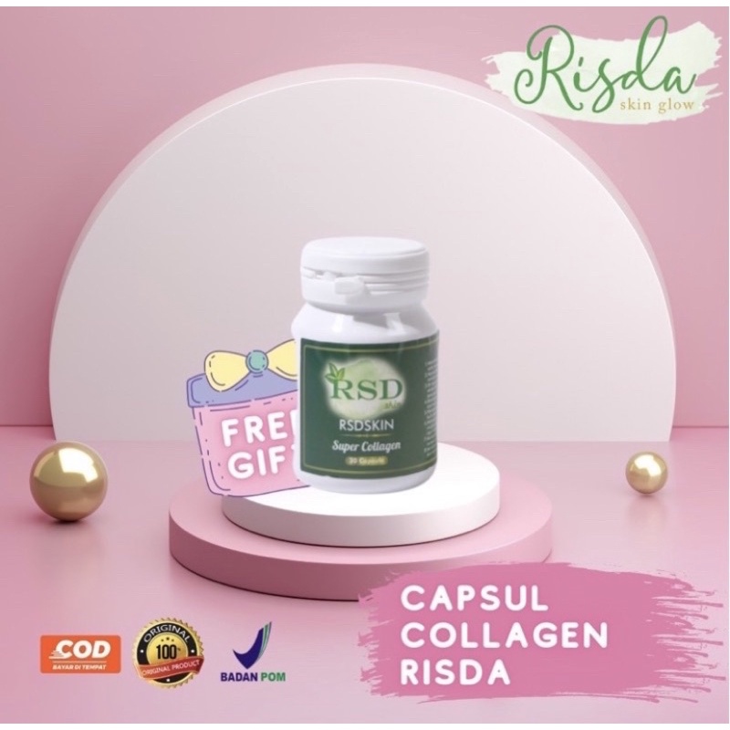 RSD SUPER COLLAGEN CAPSULE / KAPSUL MINUMAN COLLAGEN