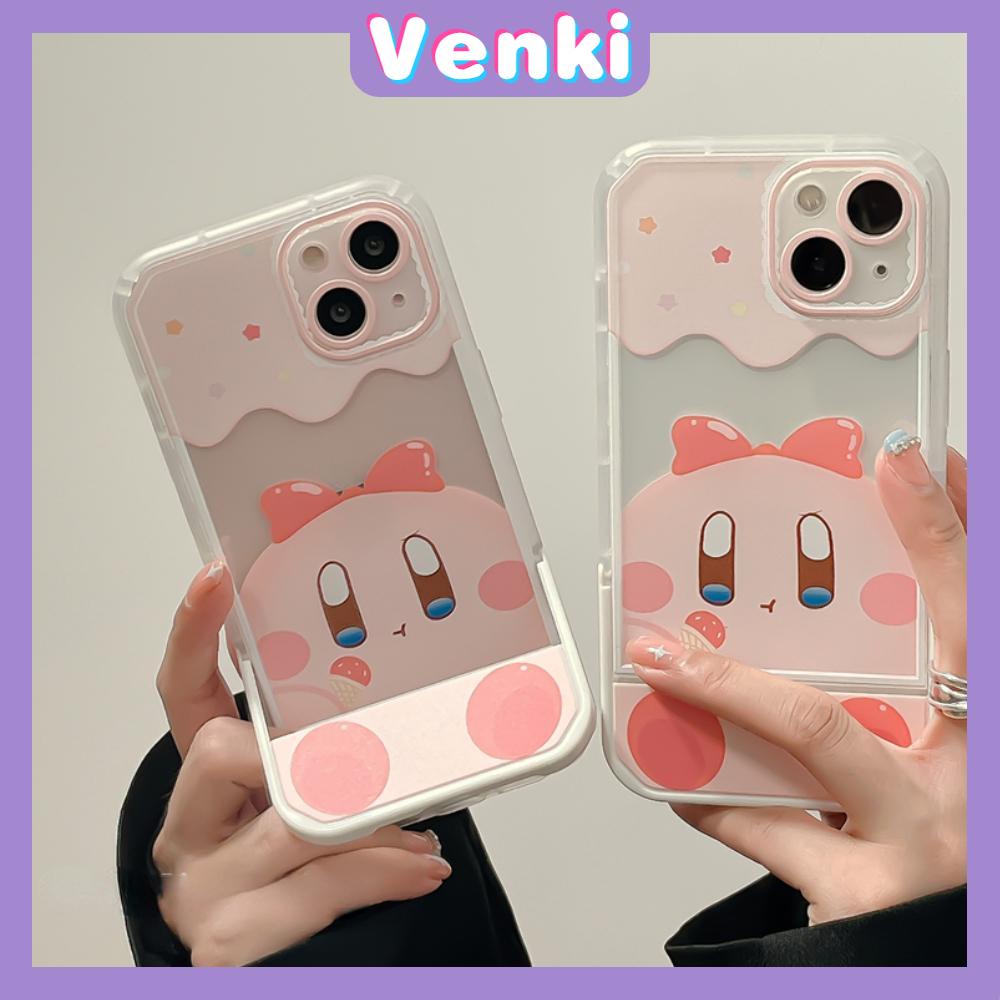 iPhone Case with Invisible Folding Stand Silicone Soft Case Airbag Shockproof Protection Camera Cartoon Cute Compatible For iPhone 11 Pro Max 13 Pro Max 12 Pro Max 7Plus xr XS Max