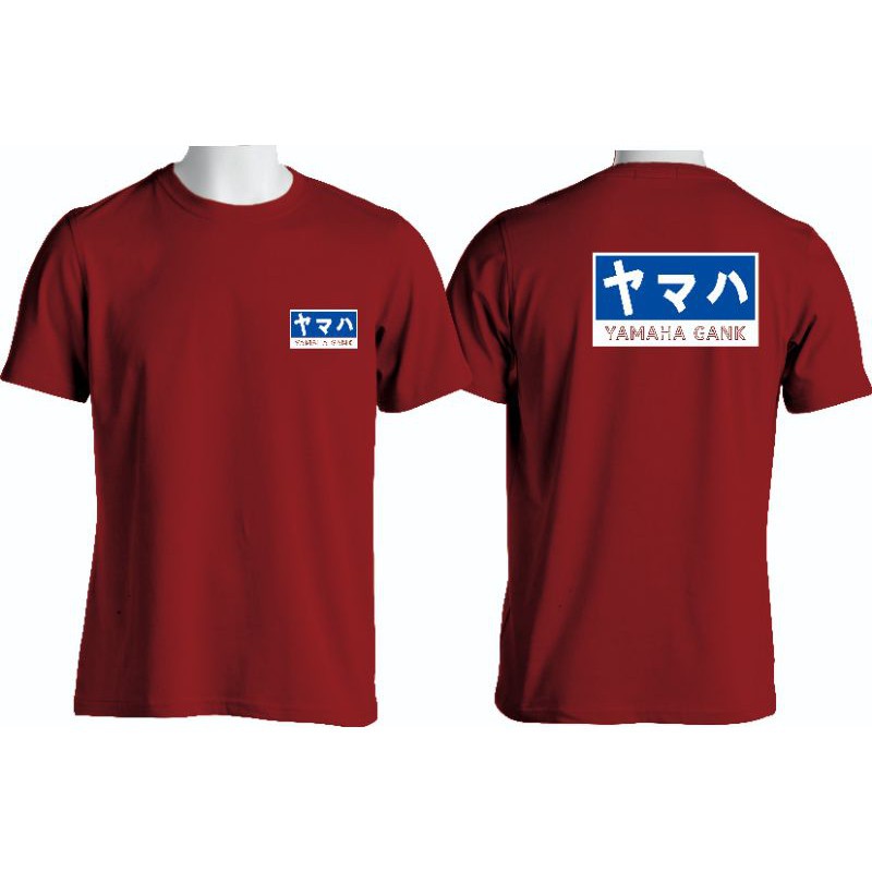 Kaos Baju Distro Yamaha Gank RX king /COMBED 30S