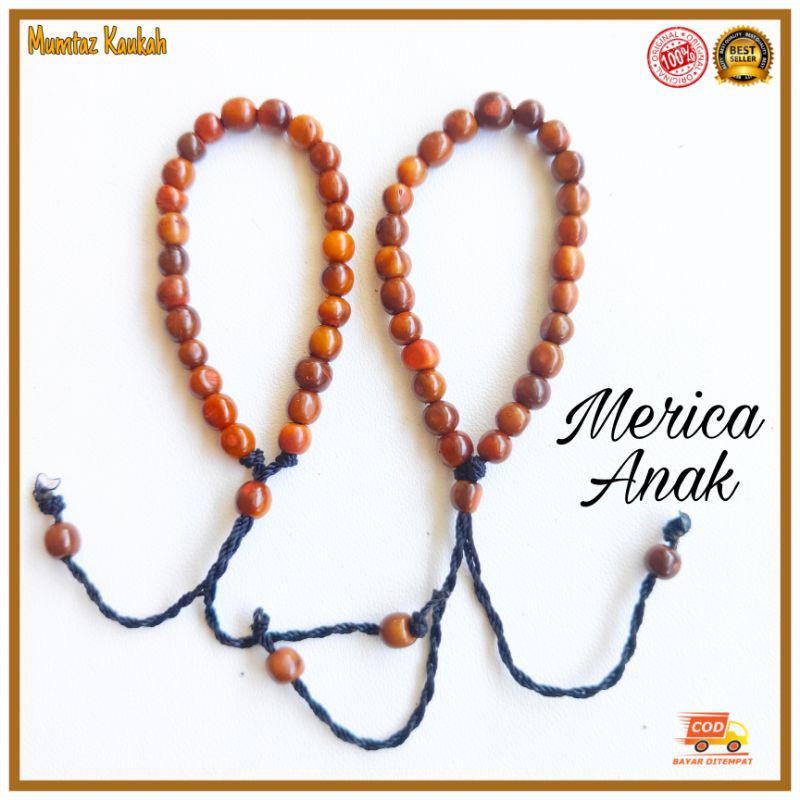 Gelang kaukah anak merica 1-5 tahun / gelang kaokah / gelang koka / gelang kokka / gelang kaoka