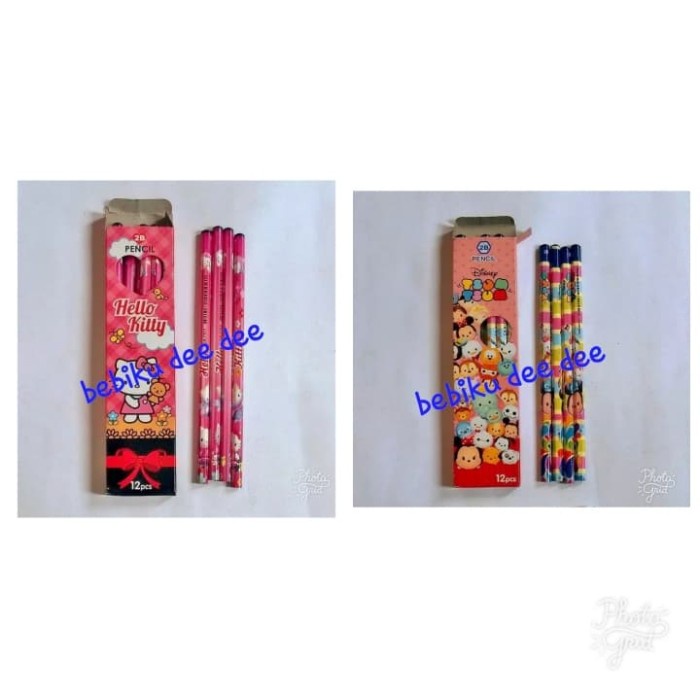 

Buruan Pensil 2B/Pencil 2B/Pensil Karakter/Pensil Set/Alat Tulis Anak Limited