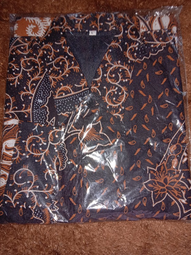 Batik Pria Asli Solo Lapis Furing Lengan Panjang Nugroho Heho