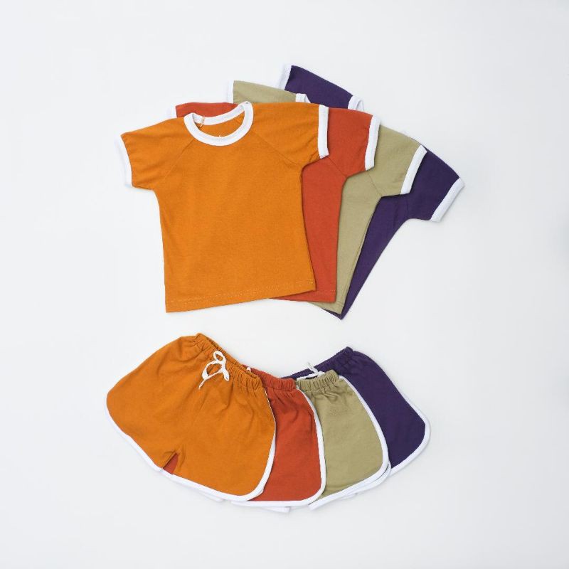 Tomo Wear RETORO SET V2 HELLO AUTUMN | SETELAN ANAK | Baju Anak | Zivana Baby Stuff