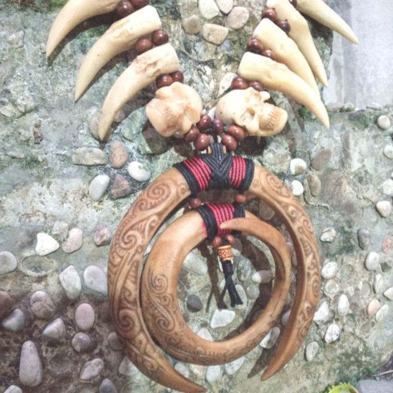 KALUNG TARING BABI TARBI ETNIK KALIMANTAN