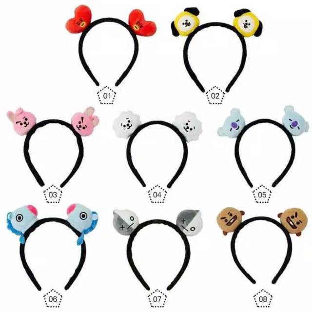 grosir  Bando BTS isi 6 pcs grosir bando