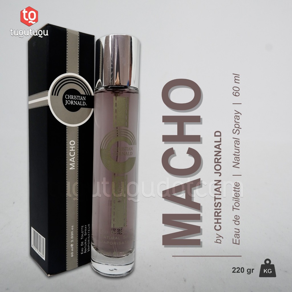 Parfum Minyak Wangi Wanita Christian Jornald MACHO 60ml