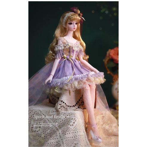 Fullset boneka BJD 1/3 60CM DOLL PRINCESS DOLL