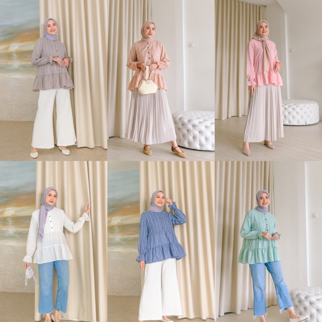 Nadine Blouse by Gheena Hijab