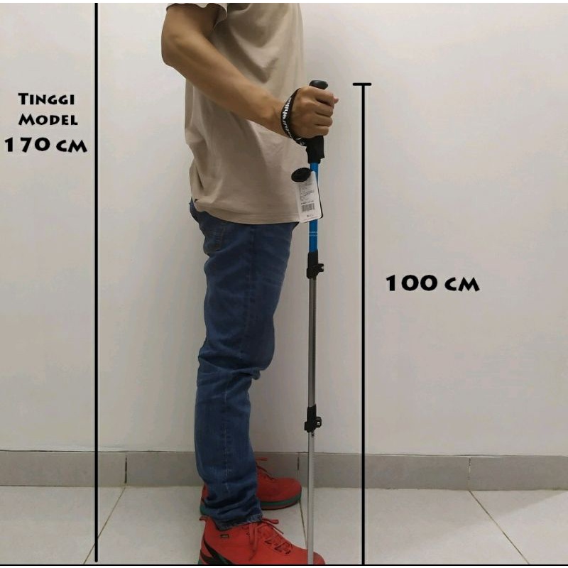 Trekking pole Naturehike 135 cm NH17D001-Z - Tongkat Pendaki - Tongkat Gunung - Tracking Pole