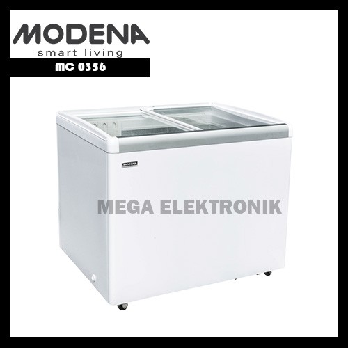Modena MC 0356 Sliding Glass Freezer Box 336 Liter