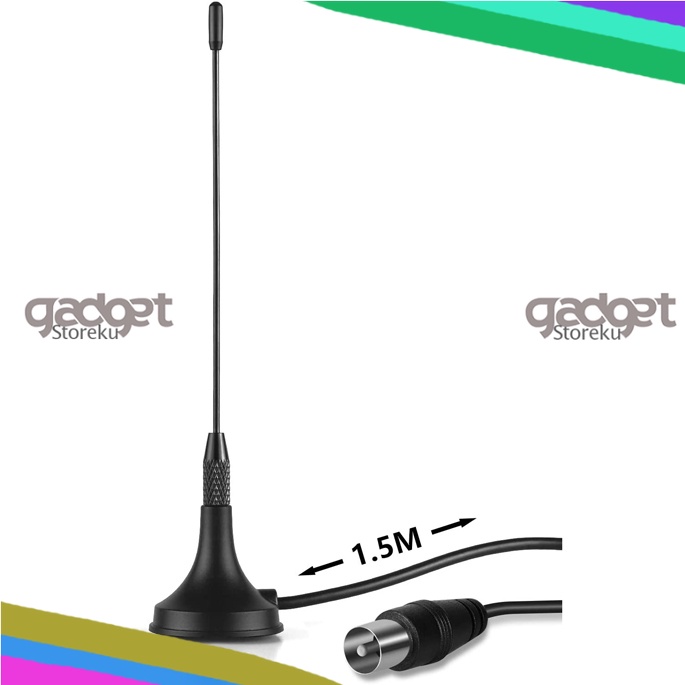 DVB-T2 Digital Antena 1.5 dBi Kabel 1.5 m