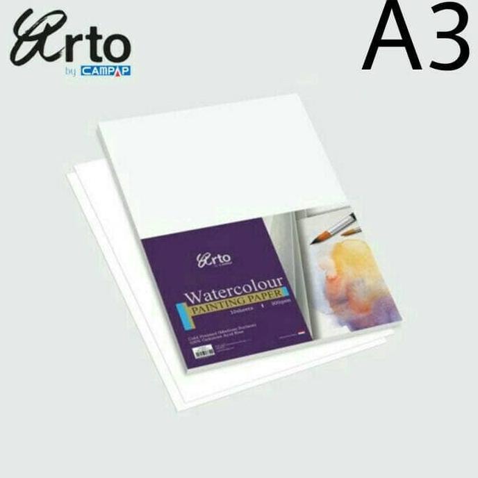 

(BISA COD) Arto Watercolour Paper A3 - 300gsm - Cellulose GRATIS ONGKIR Kode 822