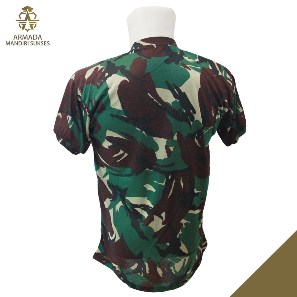 Kaos TNI AD Gambar Loreng - Kaos Dalam TNI AD Gambar Loreng