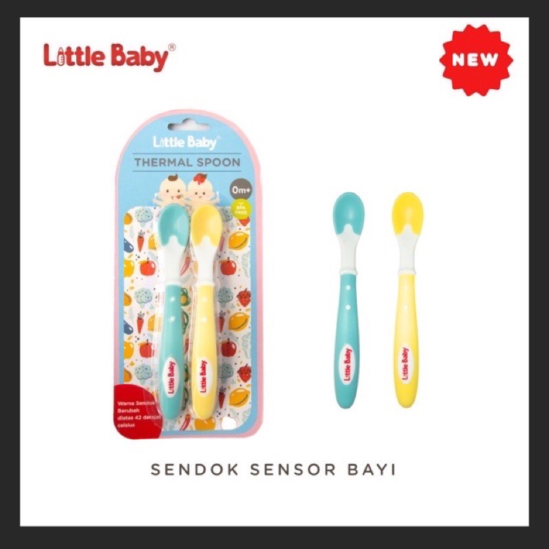 Little Baby Heat Sensing Spoon / Sendok Sensor Bayi