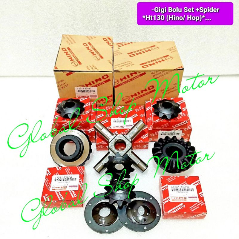 gigi bolu set hino dutro ht130 gigi gardan hino dutro ht130