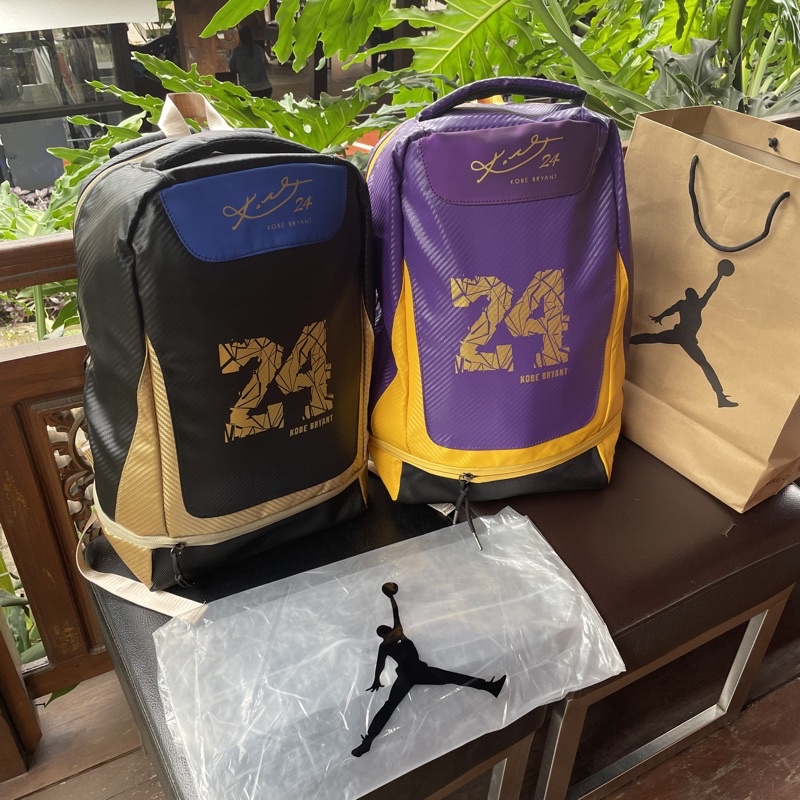 BACKPACK BAGPACK JORDAN NOKE 24 TRIBUTE TO KOBE BRYANT / TAS NOKE JORDAN KOBE BRYANT / RANSE NOKE JORDAN KOBE BRYANT