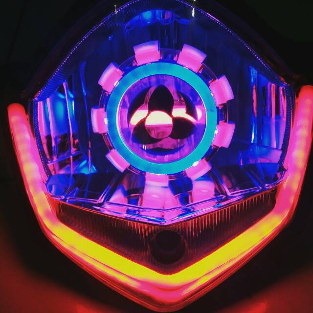 Reflektor vixion projie/projie vixion/headlamp vixion lama/headlamp projie vixion lama