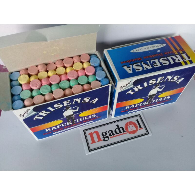 

Kapur Tulis Warna Warni [Trisensa]