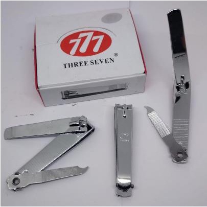 * NCC * Gunting Kuku Merek 777 Three Seven Stainless - Kualitas SUPER BAGUS