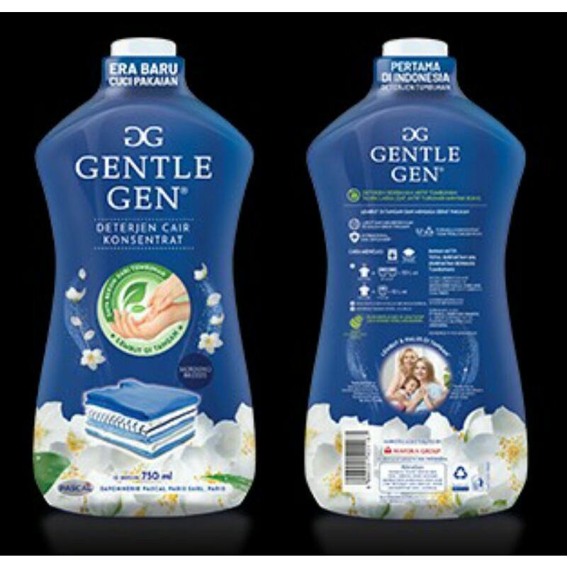 GENTLE GEN DETERJEN CAIR PAKAIAN DARI TUMBUHAN 750ML