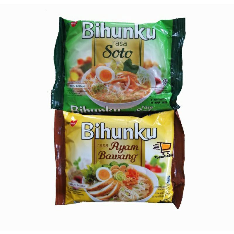

Bihunku bihun instan rasa soto dan ayam bawang 55g