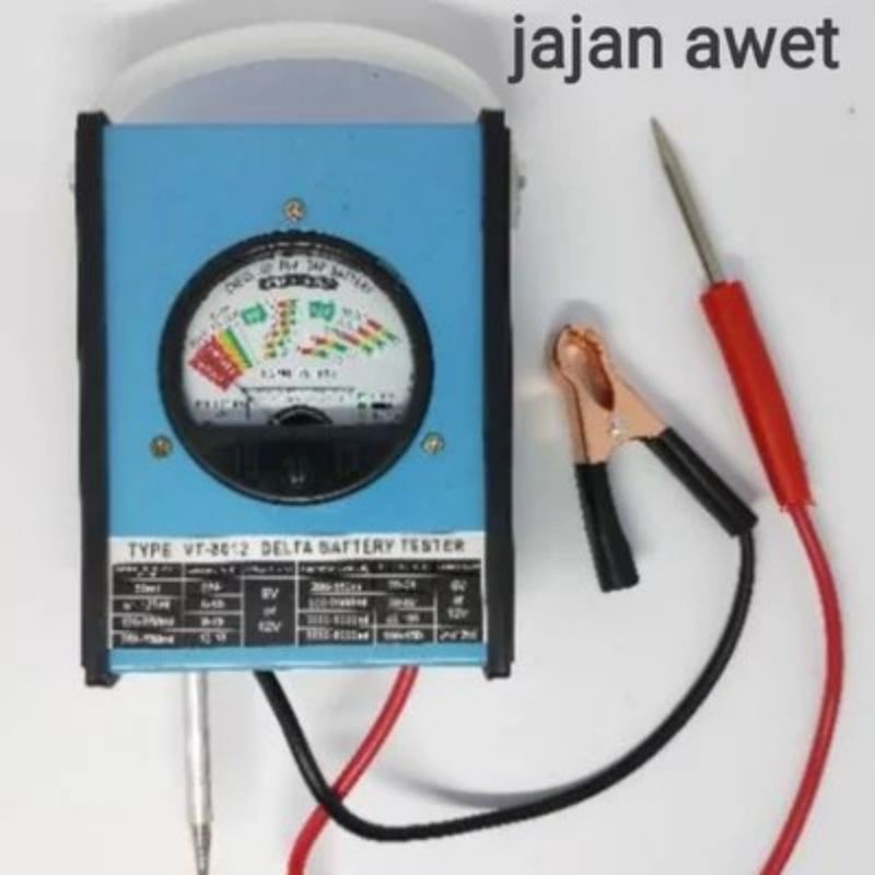 Battery tester DELTA - Batrey tester aki mobil