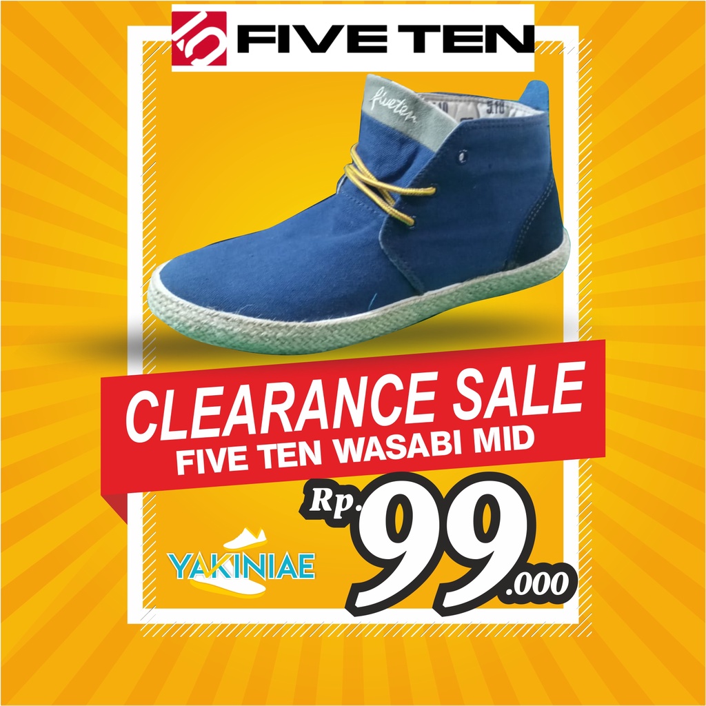 Sepatu five Ten 5.10 mid