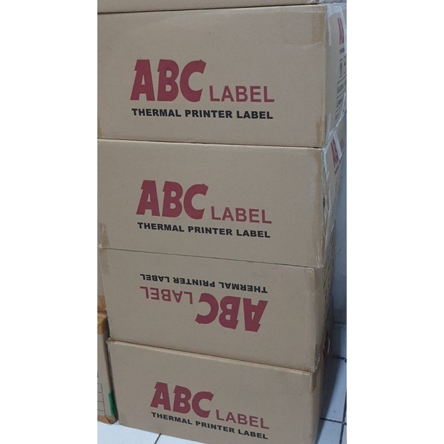 

Label Kertas Thermal 100x150 Kertas Thermal Printer Label Sticker AWB 1 Dus