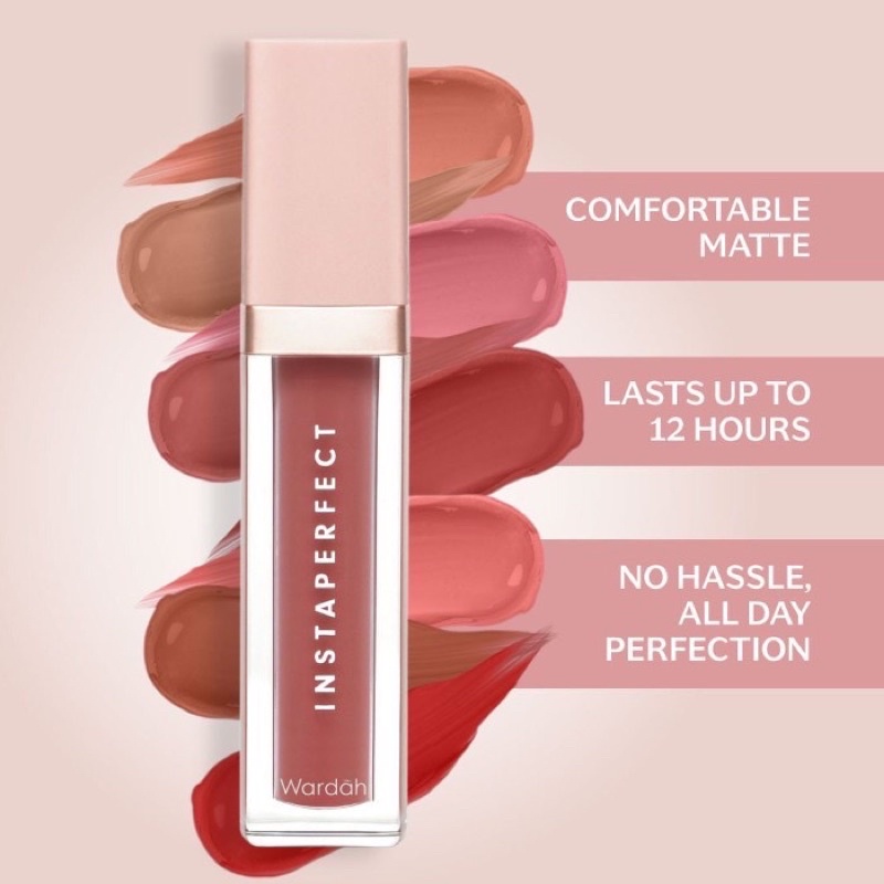 WARDAH Instaperfect Everlast Intense Matte Liquid Lipcream | Lip Matte | Lip Cream