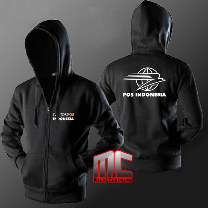 

Hoodie Zipper Kantor Pos Indonesia - milk Clothing