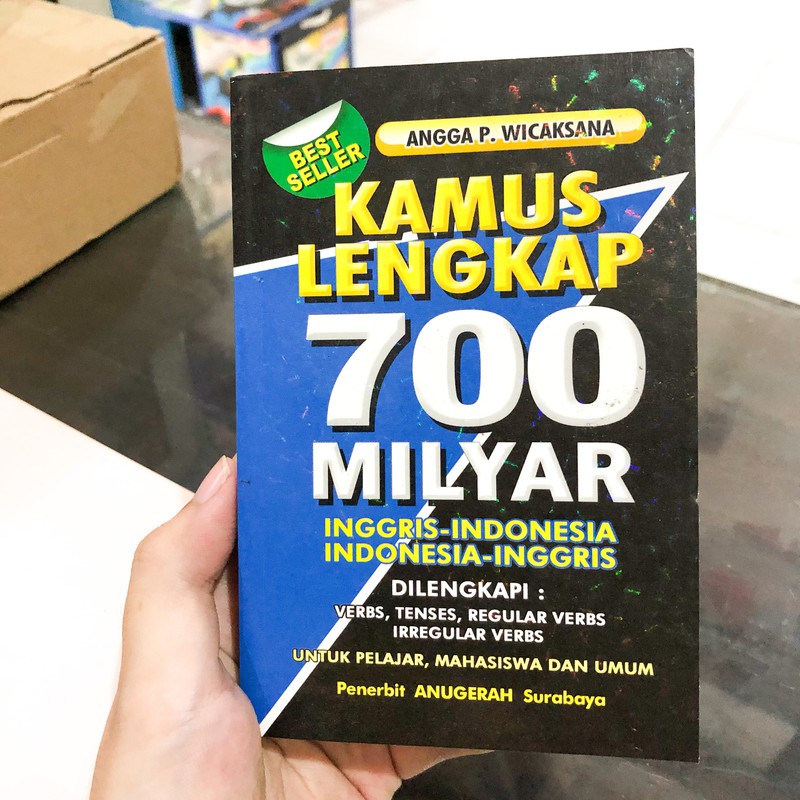 Jual Buku Kamus Lengkap 700 Milyar Inggris-Indonesia Indonesia-Inggris ...