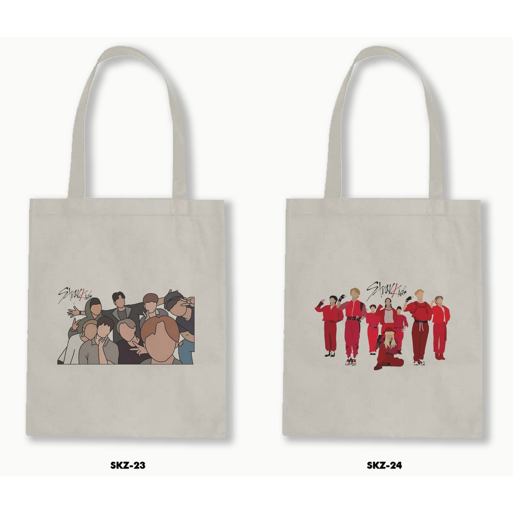 TOTE BAG BLACU - STRAY KIDS 2
