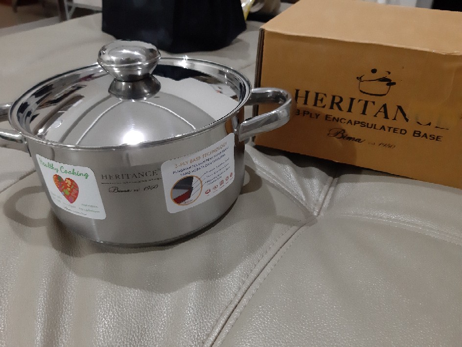 Panci Sauce Pot D20cm Bima Heritance Prolite, Tutup Stainless Steel