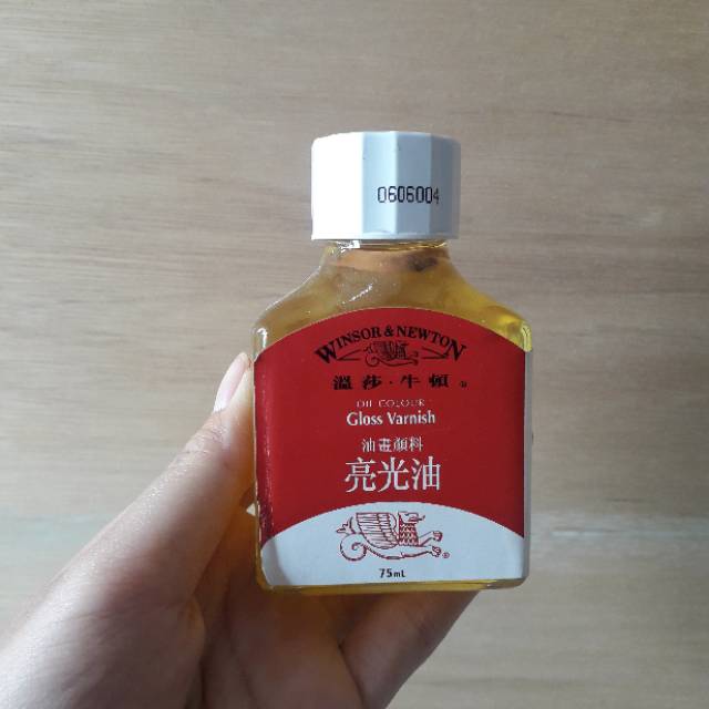 *LUAR JAWA WAJIB PAKAI JNE* Winsor &amp; Newton China Gloss &amp; Matt Varnish 75ml