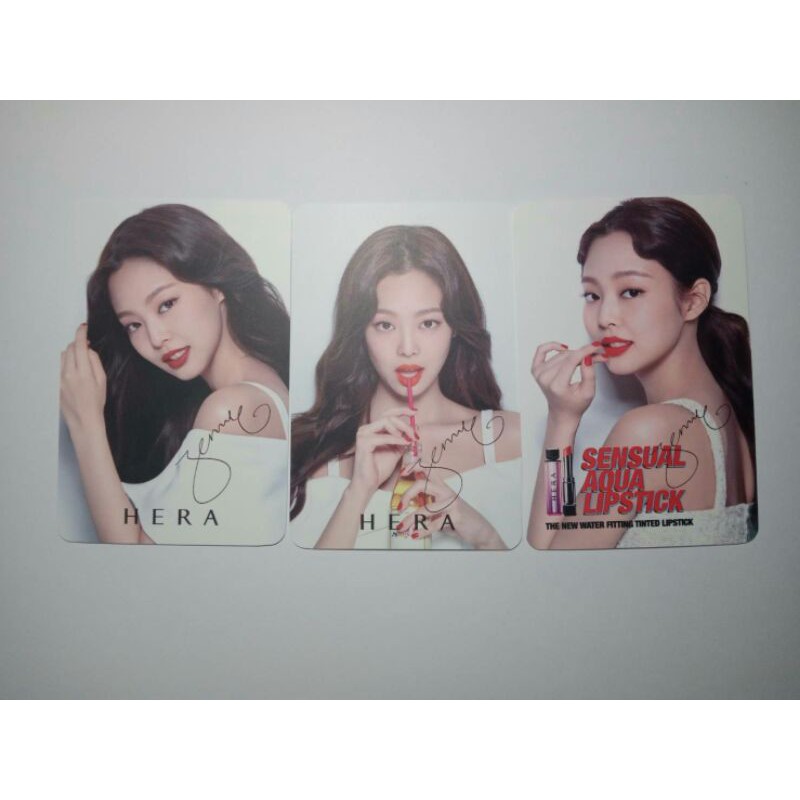 [SHARING] PHOTOCARD JENNIE BLACKPINK HERA