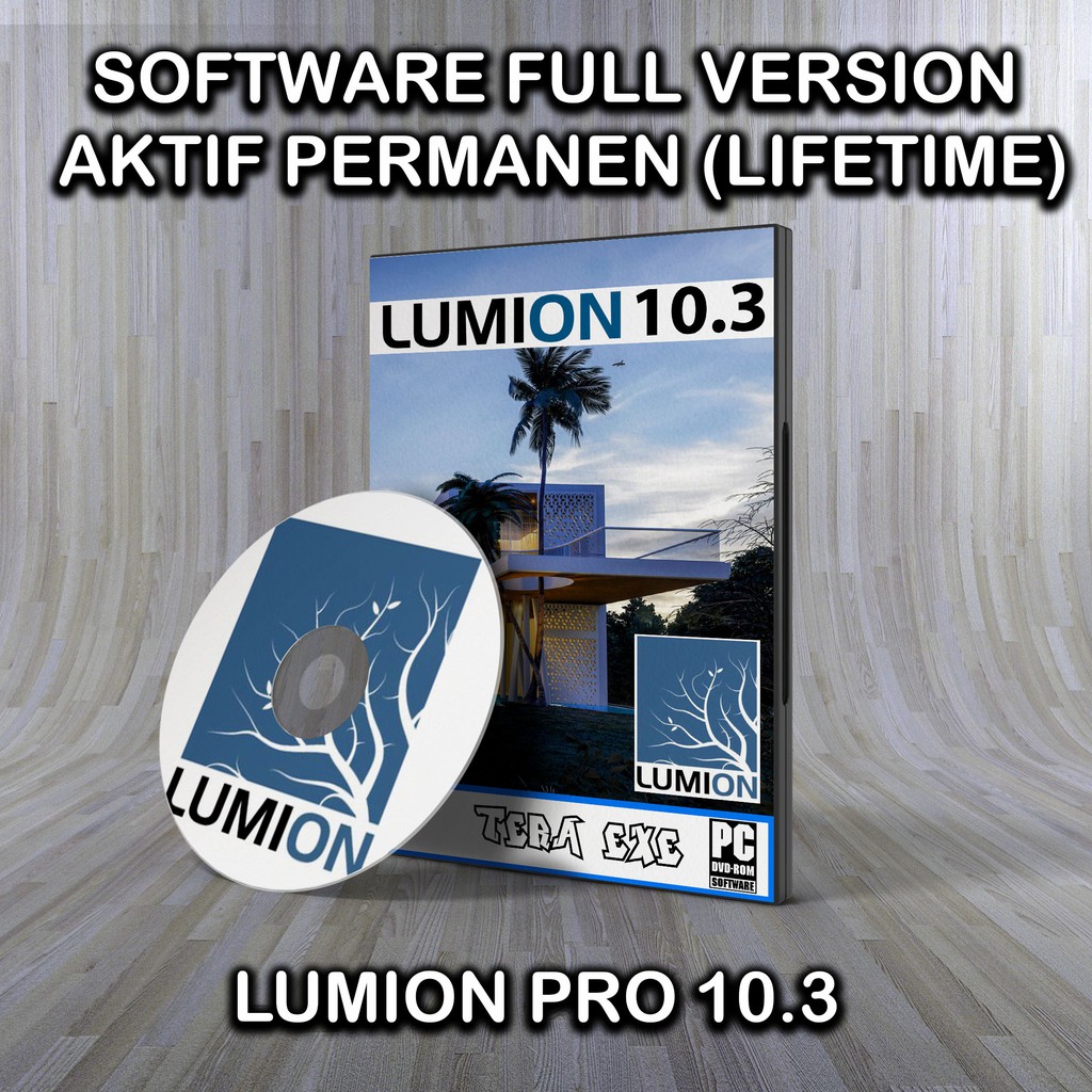 DVD LUMION PRO 10 v 10.3 FULL Version Bonus SketchUp 2020