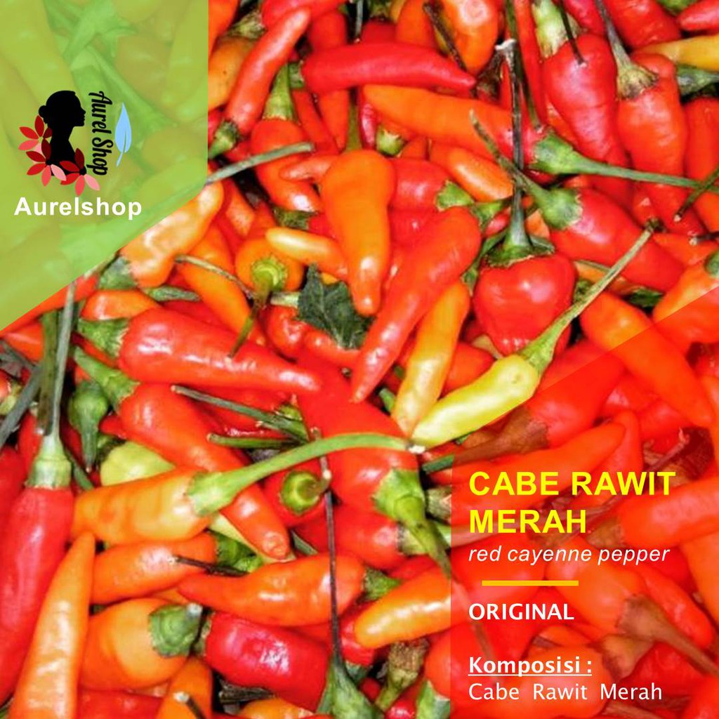 

Cabe Rawit Merah Segar 1 kg / Cabai Rawit