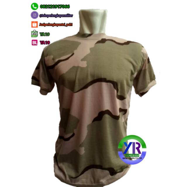 kaos loreng gurun teluk