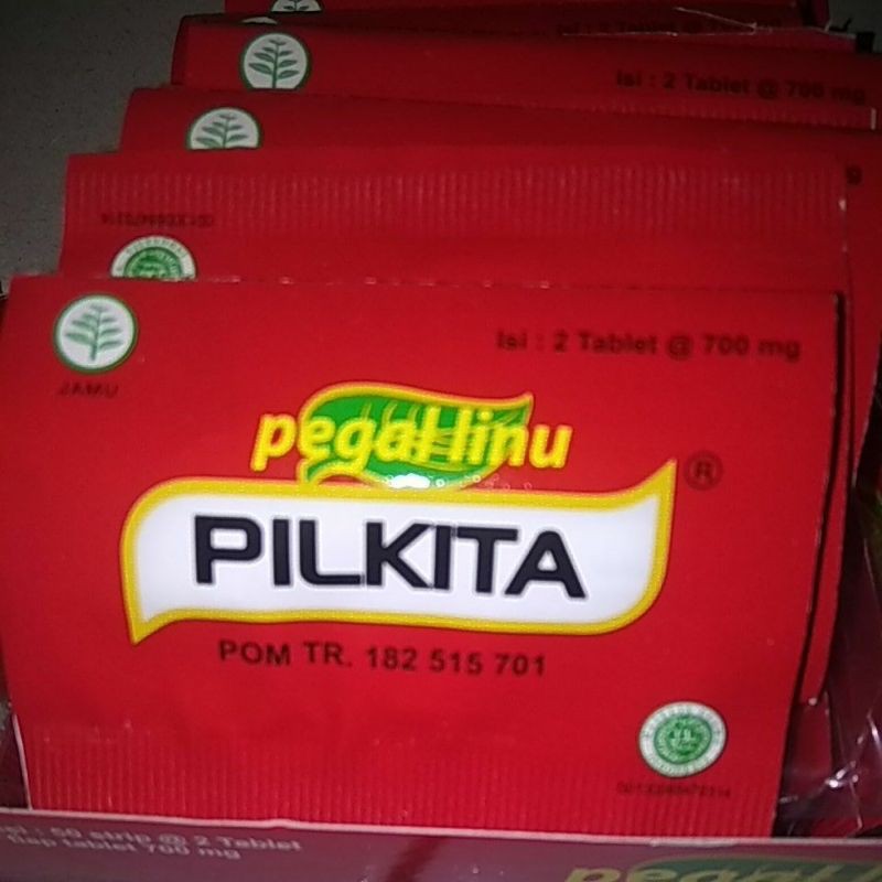 

Pilkita jamu untuk pegal linu 1strip