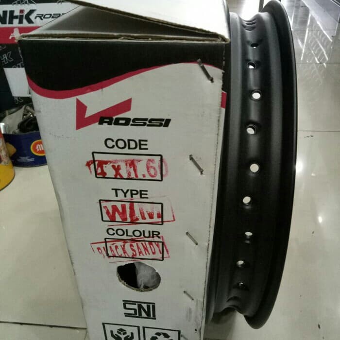 Hfgf602 Paketan Velg Jari - Jari Rossi Wm Ukuran 160 Dan 185 Ring 14 Fs201Gg