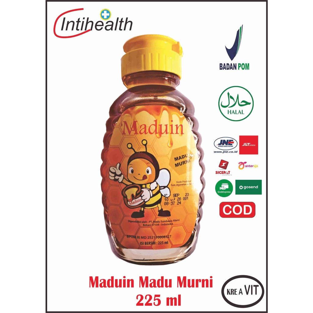 

MADUIN ISI 225 MADU MURNI MADU HUTAN