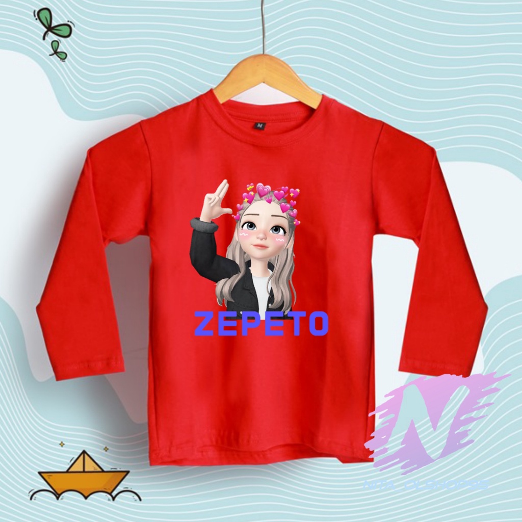 KAOS ANAK ZEPOTO LENGAN PANJANG